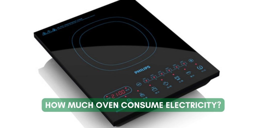 How much oven consume electricity?