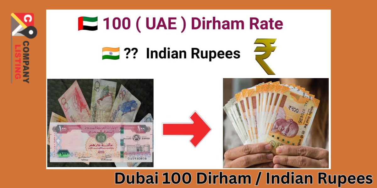 Dubai 100 Dirham / Indian Rupees