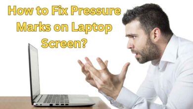 How to Fix Pressure Marks on Laptop Screen
