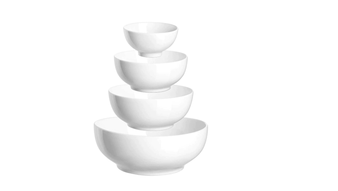 Unleash Your Culinary Creativity with Dowan’s White Ceramic Mixing Bowls Are you a passionate home cook or a professional chef seeking kitchenware that combines style, functionality, and durability? Look no further than Dowan’s white ceramic mixing bowls. These culinary essentials are designed to enhance your cooking and baking experiences, making them a must-have for any kitchen. Elevate Your Culinary Repertoire with Stylish Ceramic Bowls Dowan’s white ceramic mixing bowls are the epitome of elegance and practicality. Crafted with meticulous attention to detail, these bowls not only serve as functional utensils but also enhance the aesthetics of your kitchen. The superior craftsmanship of Dowan’s white ceramic mixing bowls ensures their longevity and durability. Made from high-quality ceramic, these bowls can withstand rigorous mixing, whisking, and kneading without chipping or cracking. Whether you’re preparing a delicate cake batter or folding a stiff dough, these bowls provide reliable support for all your culinary endeavors. The beauty of Dowan’s white ceramic mixing bowls lies in their versatility. Coming in a variety of sizes, you’ll find the perfect bowl for every recipe, from small batches of sauces to large loaves of bread. Their deep and spacious interiors allow for thorough mixing, ensuring the even distribution of ingredients for consistent results. In addition to their aesthetic appeal and functionality, Dowan’s white ceramic mixing bowls are also incredibly practical. They are microwave, dishwasher, and oven safe, making your cooking process more convenient than ever. From prepping to serving, these bowls prove to be an indispensable ally. Conclusion Elevate your culinary repertoire and enhance the visual appeal of your kitchen with Dowan’s white ceramic mixing bowls. Visit Dowan’s official website to explore their full range of sizes and unleash your inner chef with confidence and style.